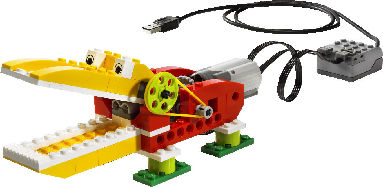 Aligator - Wedo Lego (1600x948), Png Download
