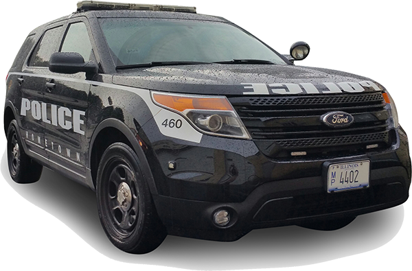 Police Vehicle - Hometown Police (600x395), Png Download
