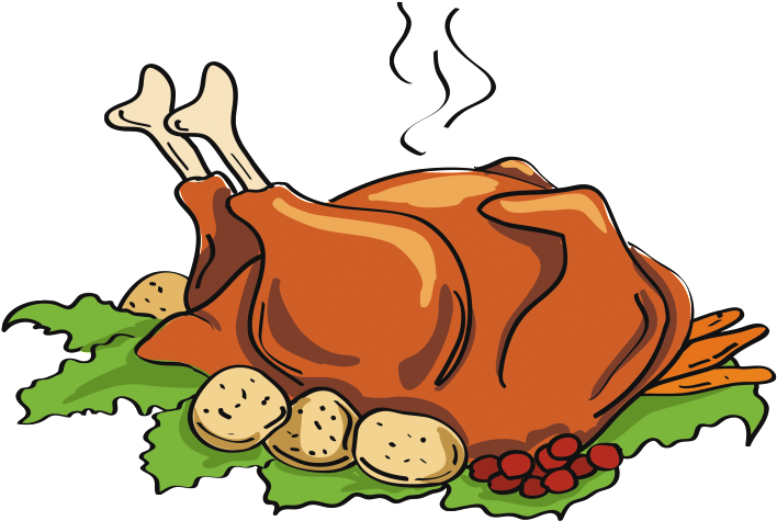 Roast Chicken (1024x897), Png Download