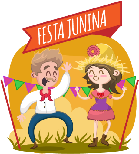 Festa Junina Vector Illustration - Vector Graphics (640x640), Png Download