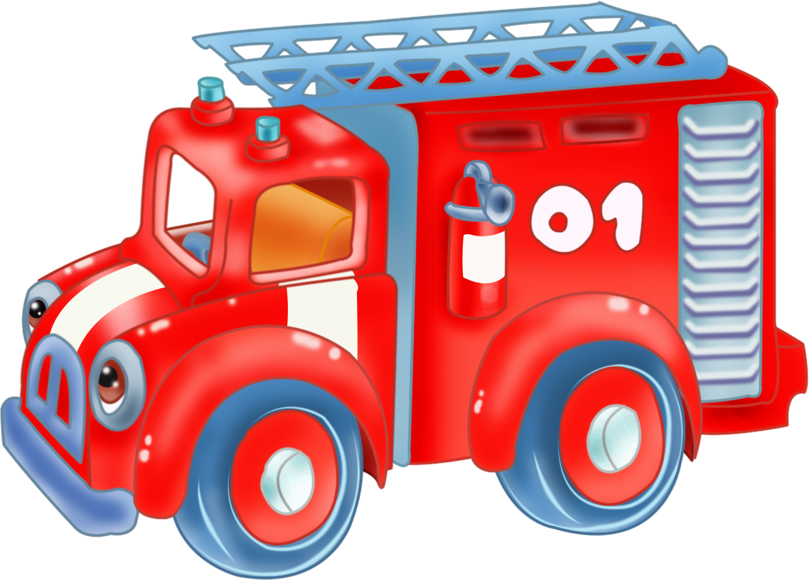 Яндекс - Фотки - Пожарная Машина Клипарт (1138x817), Png Download