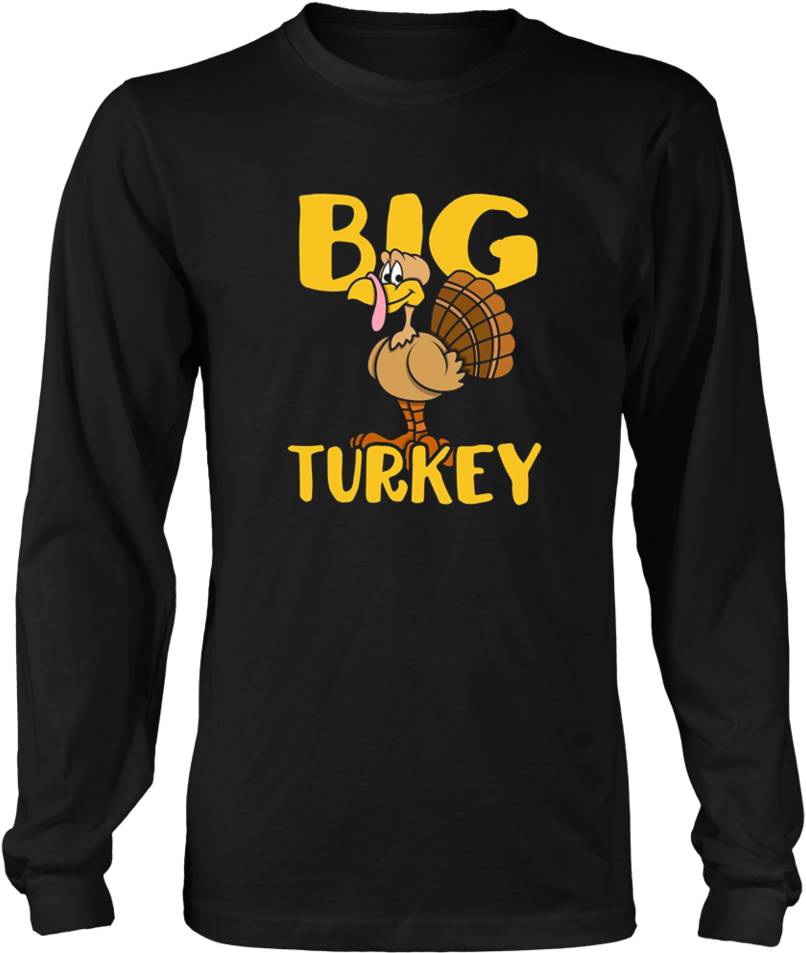 Cute Turkey Family Shirt - Nirvana Long Sleeve Shirt (960x960), Png Download