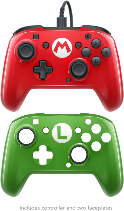 Faceoff™ Wired Pro Controller - Nintendo Switch Faceoff Wired Pro Controller (800x800), Png Download