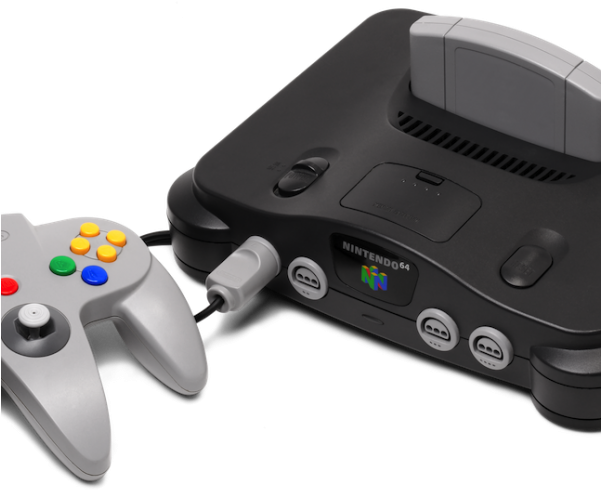 The Nintendo 64 Turns 20 Years Old Today What's Your - Nintendo 64 Console - Grey (600x500), Png Download