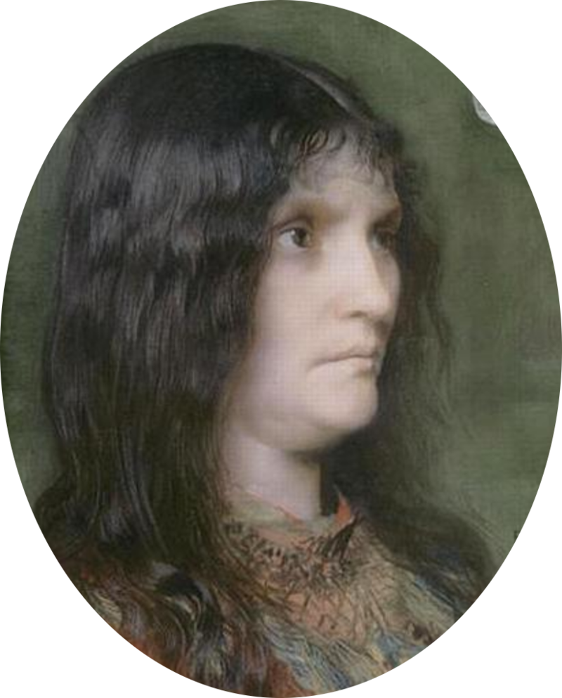 Mme Emile Lévy, Née Céline Joséphine Bidard De La Noë - Lace Wig (800x993), Png Download