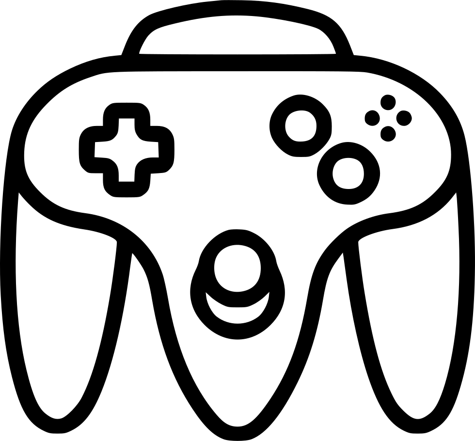 Nintendo Controller - - Game Controller (980x910), Png Download