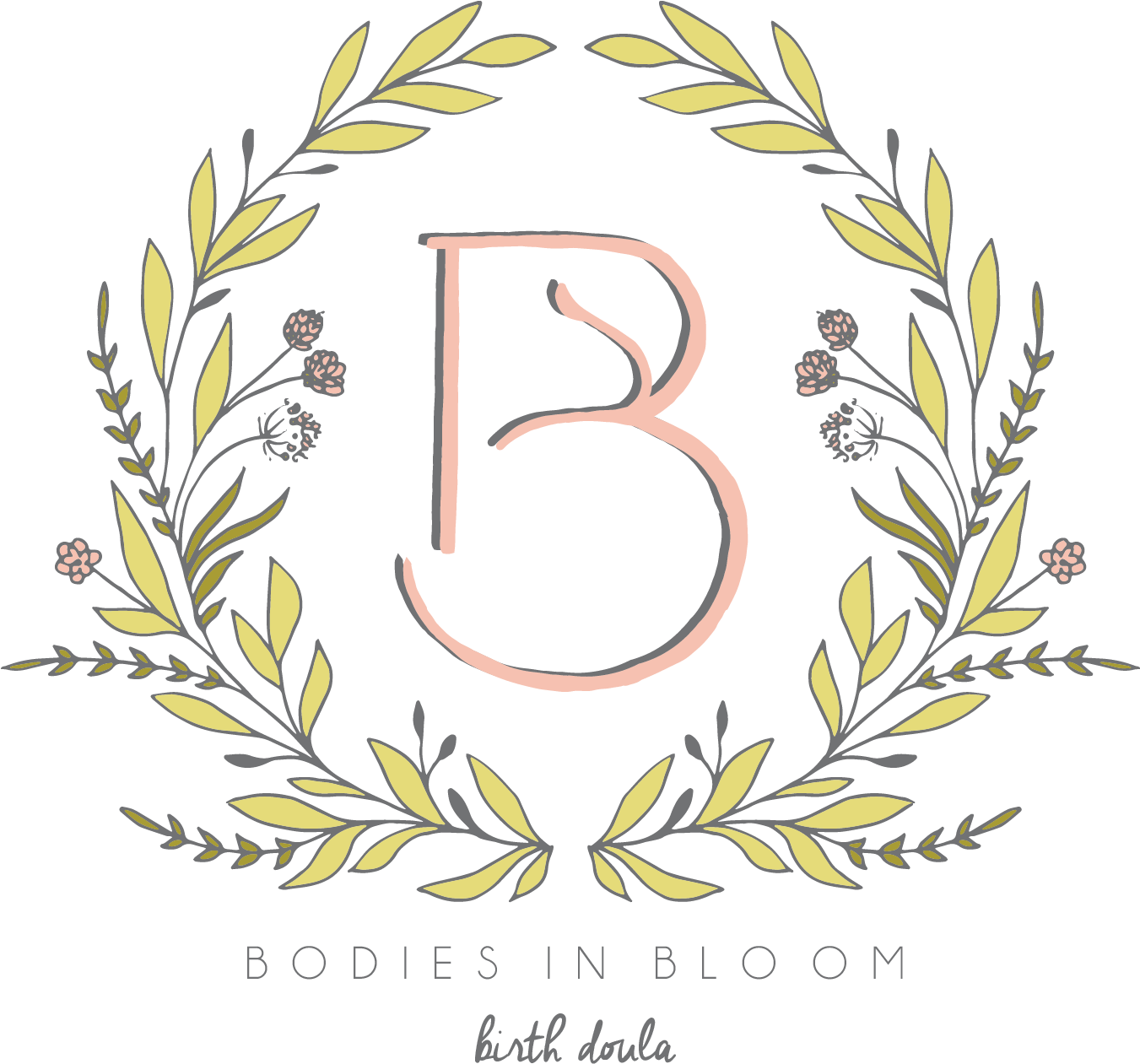 Maija Rebecca Hand Drawn - Bodies In Bloom (1350x1287), Png Download