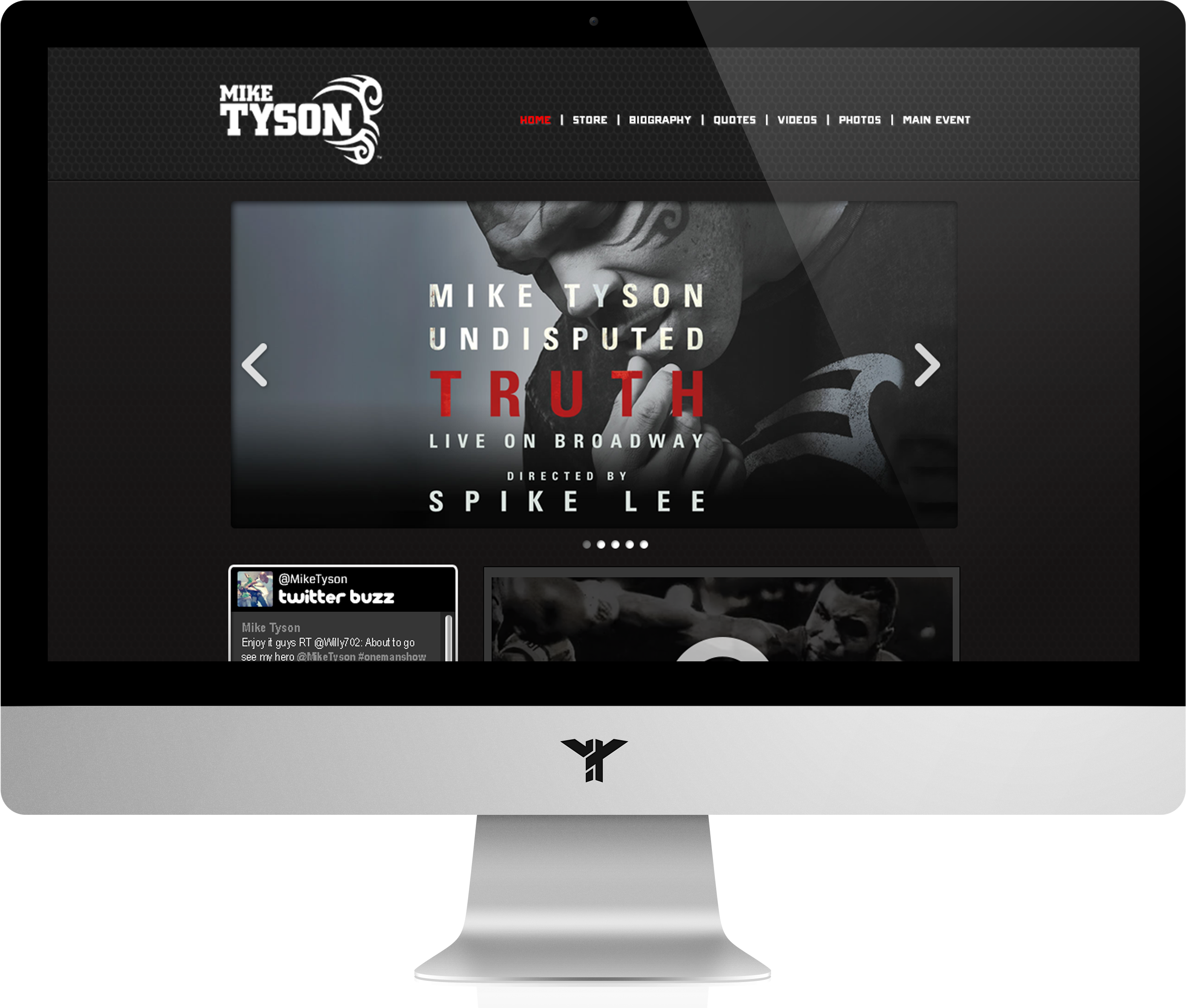 Mike Tyson - Official Website - Mike Tyson: Undisputed Truth (3159x2520), Png Download