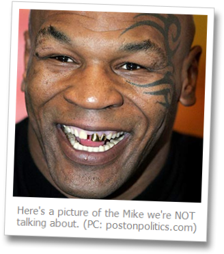 Teen Help Center - Mike Tyson (349x394), Png Download