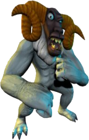 Ze Wiki Ram - Rampage Total Destruction Ramsey (402x480), Png Download