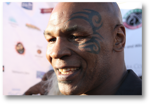 Mike Tyson Sh - Mike Tyson (533x370), Png Download