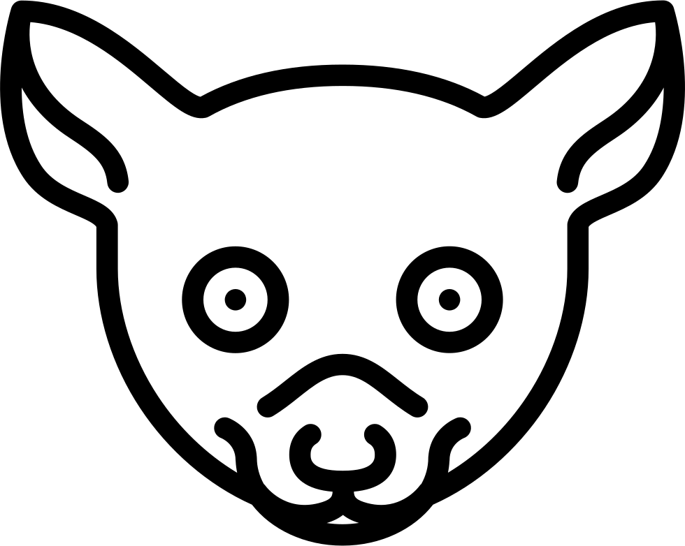 Lemur Head Comments - Lemur Icon (980x782), Png Download