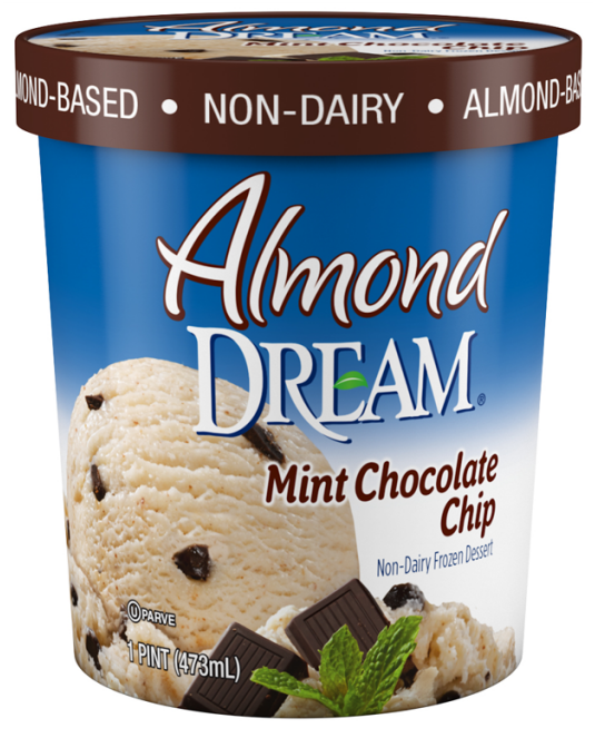 Mint Chocolate Chip - Almond Dream Ice Cream Mint (1024x1024), Png Download