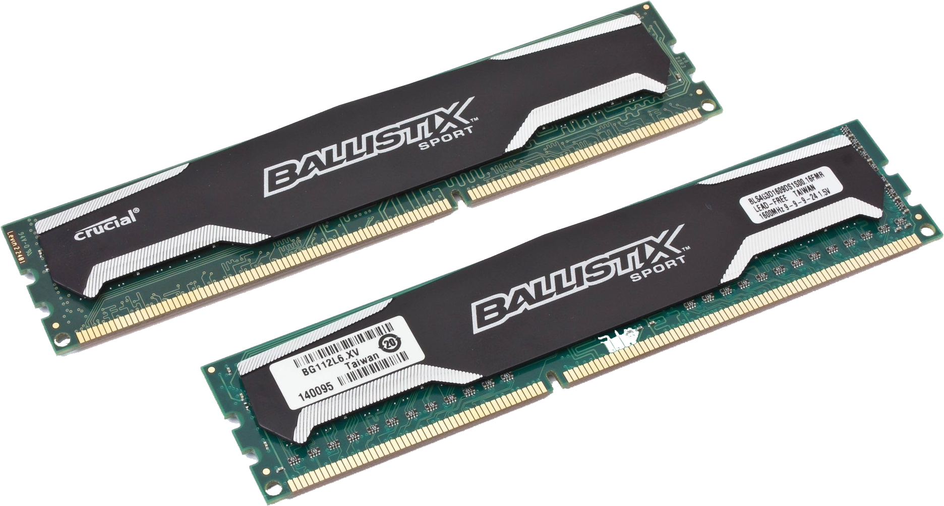 Ballistix Sport - Dimm 240-pin (1920x1049), Png Download