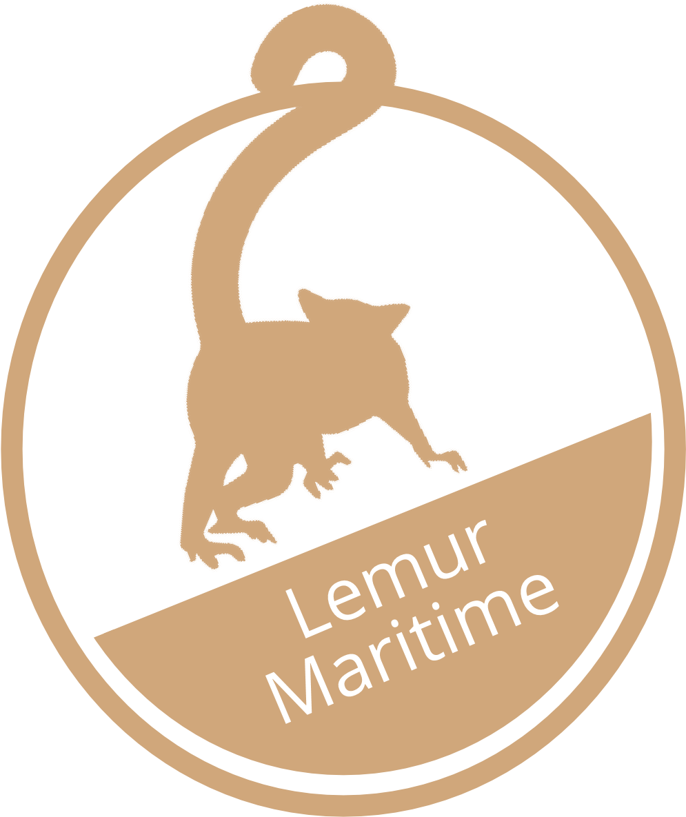 Lemur Maritime - Emblem (1011x1192), Png Download