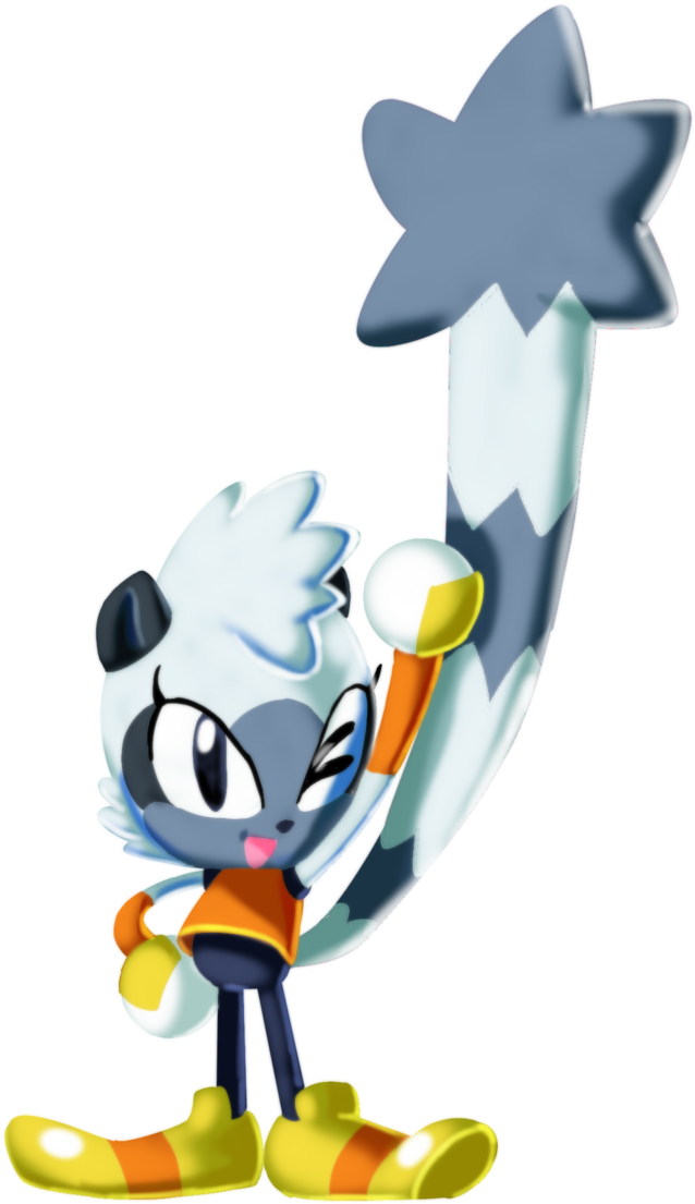 Tangle The Ring-tailed Lemur By Maurofonseca - Tangle The Ring Tailed Lemur (709x1128), Png Download