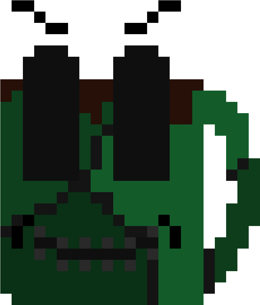 Hc Creepy Smile - Pixel Art Deadpool Logo (1184x1184), Png Download