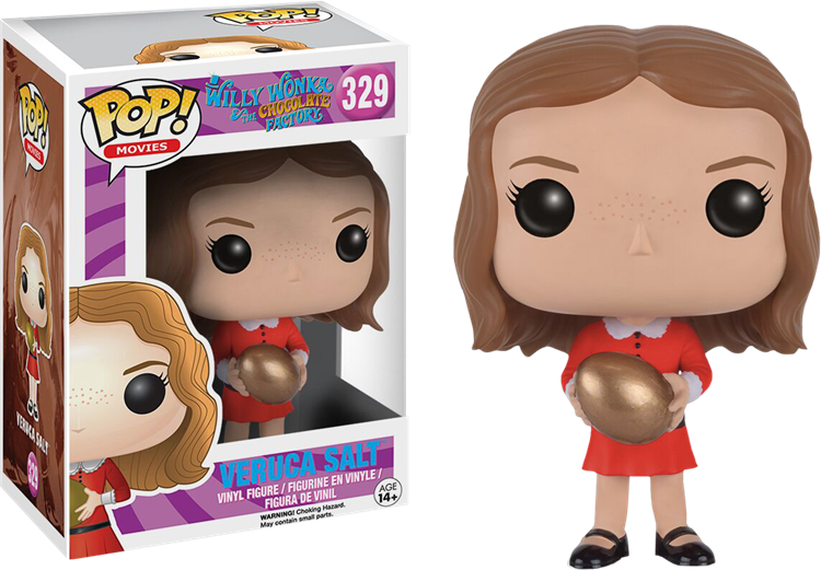 Willy Wonka Funko Pop Veruca Salt - Willy Wonka And The Chocolate Factory Pop (480x334), Png Download