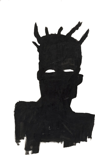 “ Jean Michel Basquiat // Transparent // Self Portrait, - Jean Michel Basquiat Self Portrait 1983 (500x797), Png Download