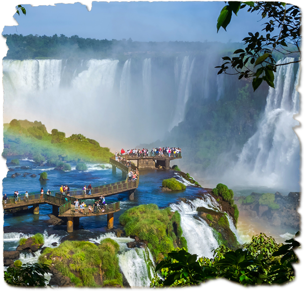 Buenos Aires, Península Valdés E Iguazú, Circuito Clásico - South America With World Journeys (640x700), Png Download