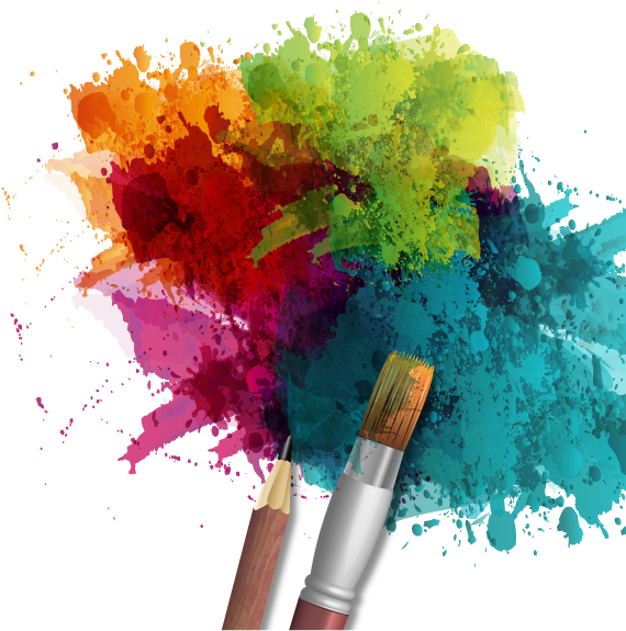 Diseño Gráfico - Colors Of Life Poster (600x587), Png Download