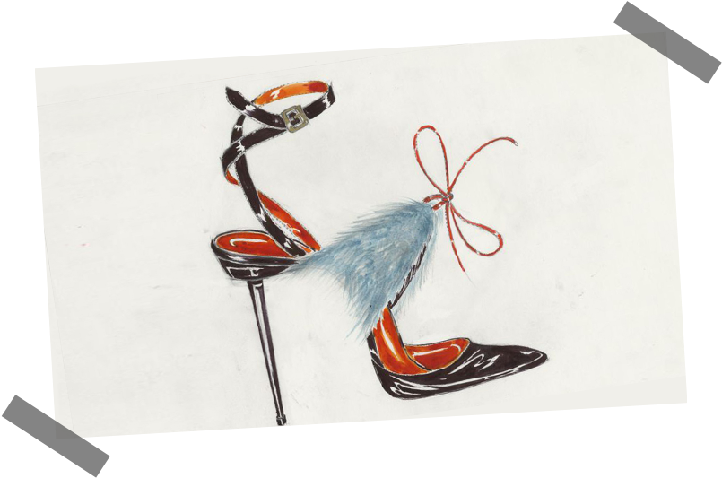 In Case You Missed It - Manolo Blahnik Shoe Art (900x532), Png Download