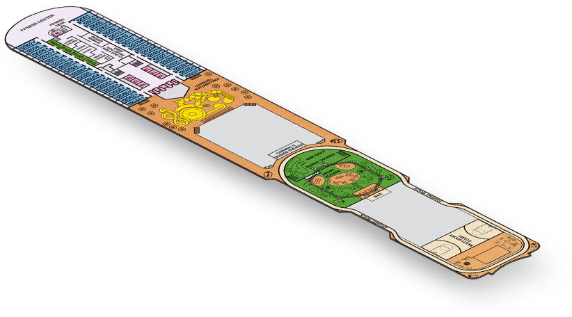 Inside This Ship - Carnival Sensation 12 Deck (822x456), Png Download