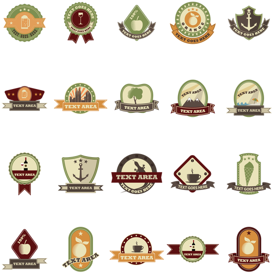 Vintage Label Collection - Reptile (600x600), Png Download