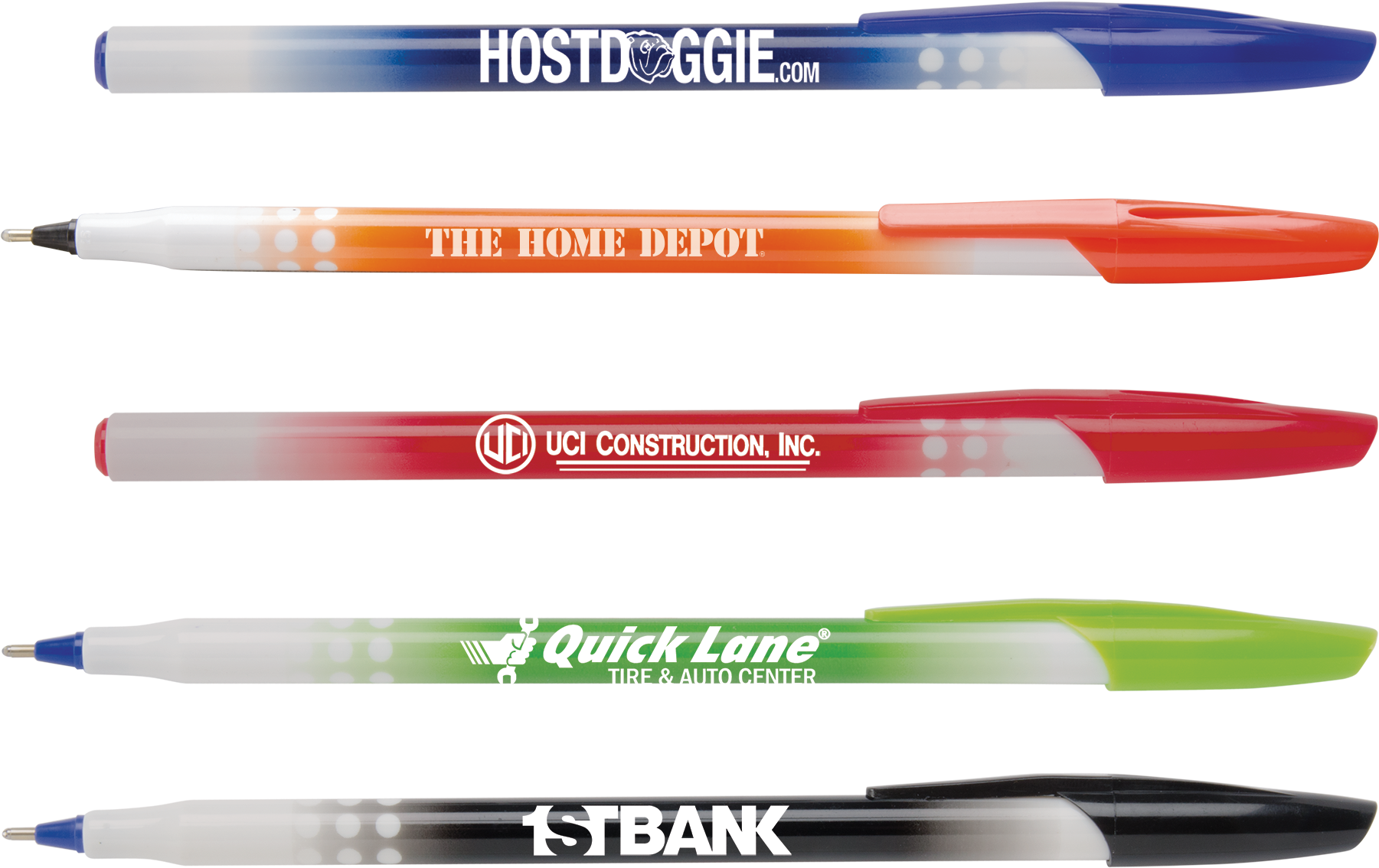 Bic Style Pens - Paper Mate Ballpoint Stick Pen (1800x1465), Png Download