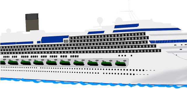 Cruise Ship Clipart River Cruise - Transparent Background Cruise Ship Clip Art (640x480), Png Download
