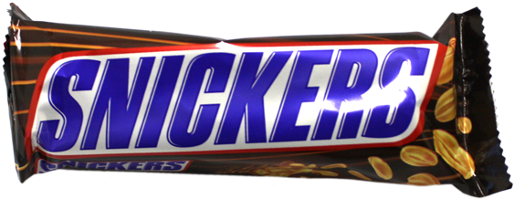 Snickers Png (600x261), Png Download