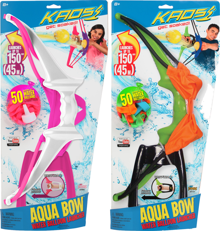 Just Simple Water Balloons Are Nice, But You Need An - Kaos Aqua Bow Water Balloon Launcher (707x744), Png Download