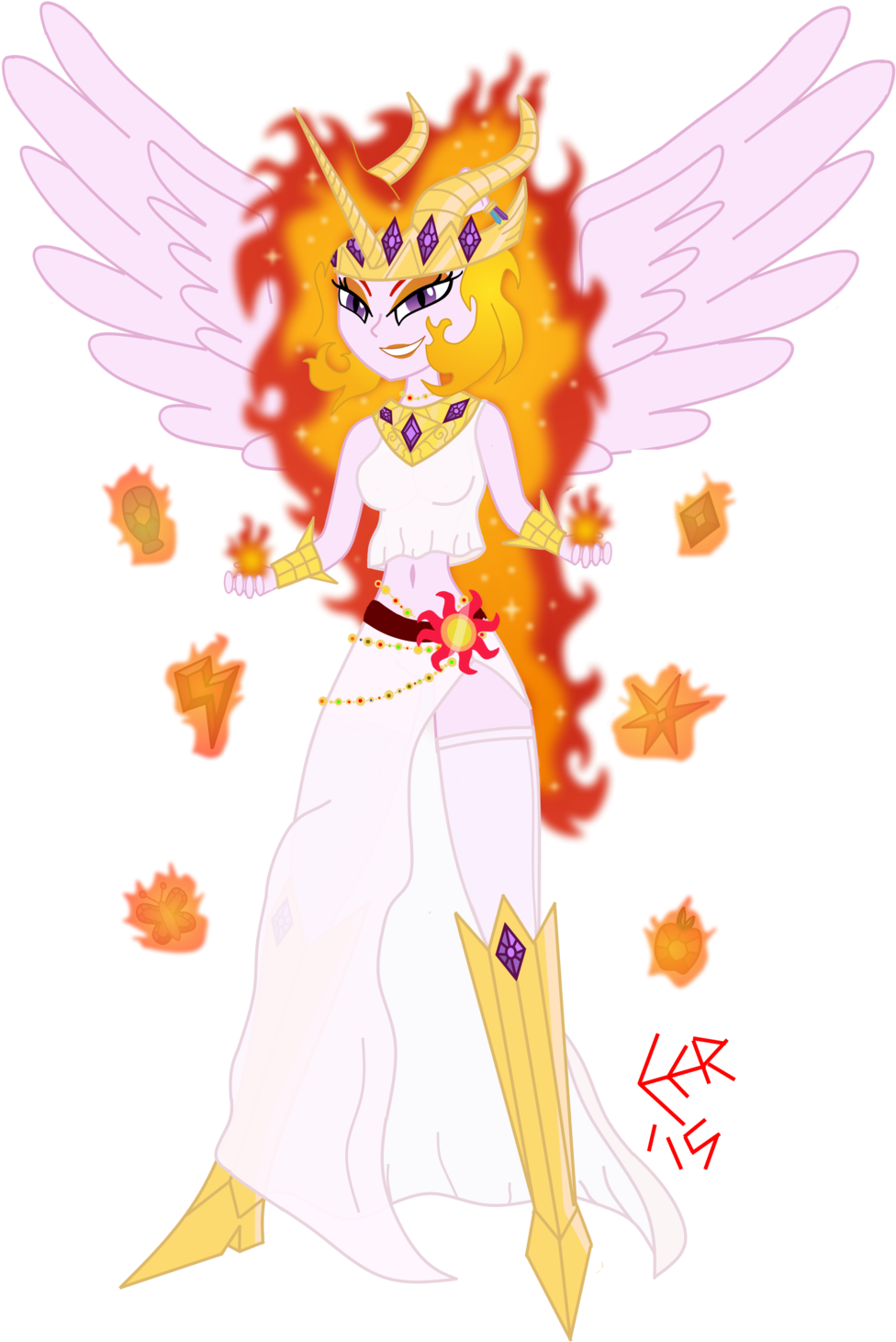 Nightmare Star - Princess Celestia (1024x1642), Png Download