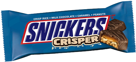Snickers Crisper Candy Bar - Snickers Chocolate (500x500), Png Download