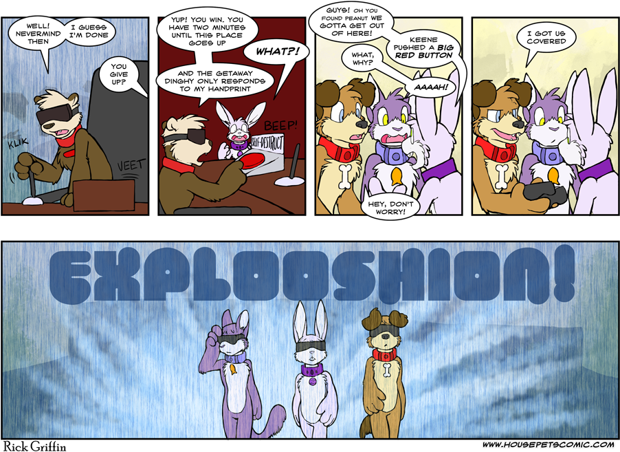 The Great Water Balloon War - Zach Jessica Housepets (913x675), Png Download