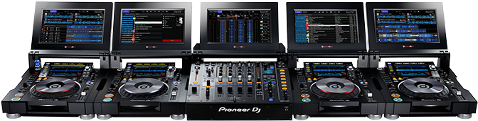Dj Equipment - Pioneer Dj Tour 1 (700x204), Png Download