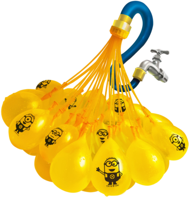 Bunch O Balloons Minions Water Balloons - Zuru Bunch O Balloons Minions (500x500), Png Download