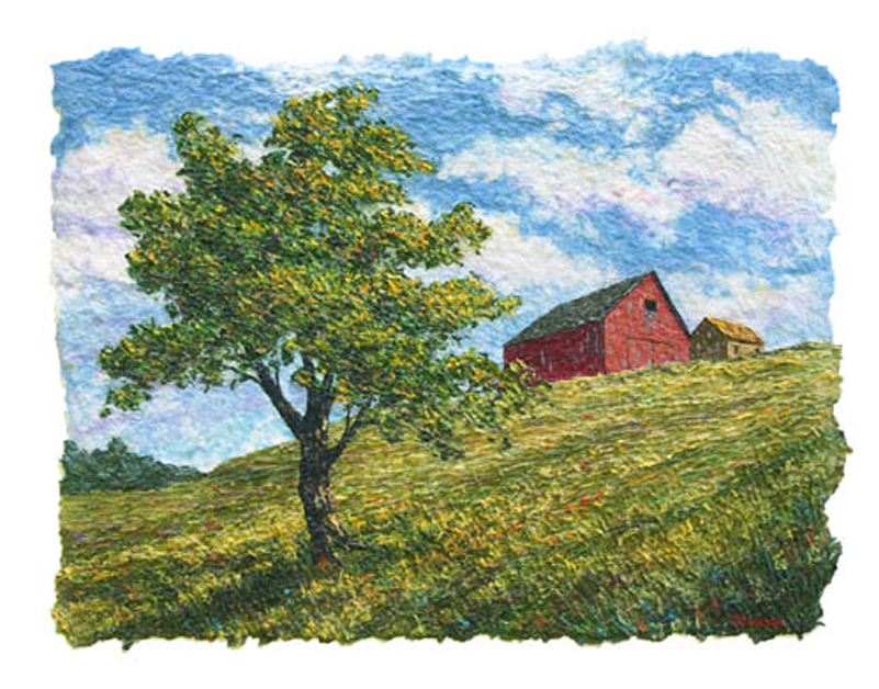 Oakhill Farm By Roland Simard - Farm (800x800), Png Download