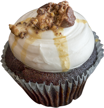 Click On Thumbnail To Zoom - Cupcakes De Snickers Png (500x500), Png Download