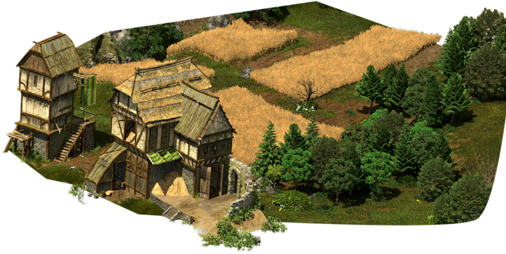 Farm Lvl 16-20 - Png Farm (723x364), Png Download