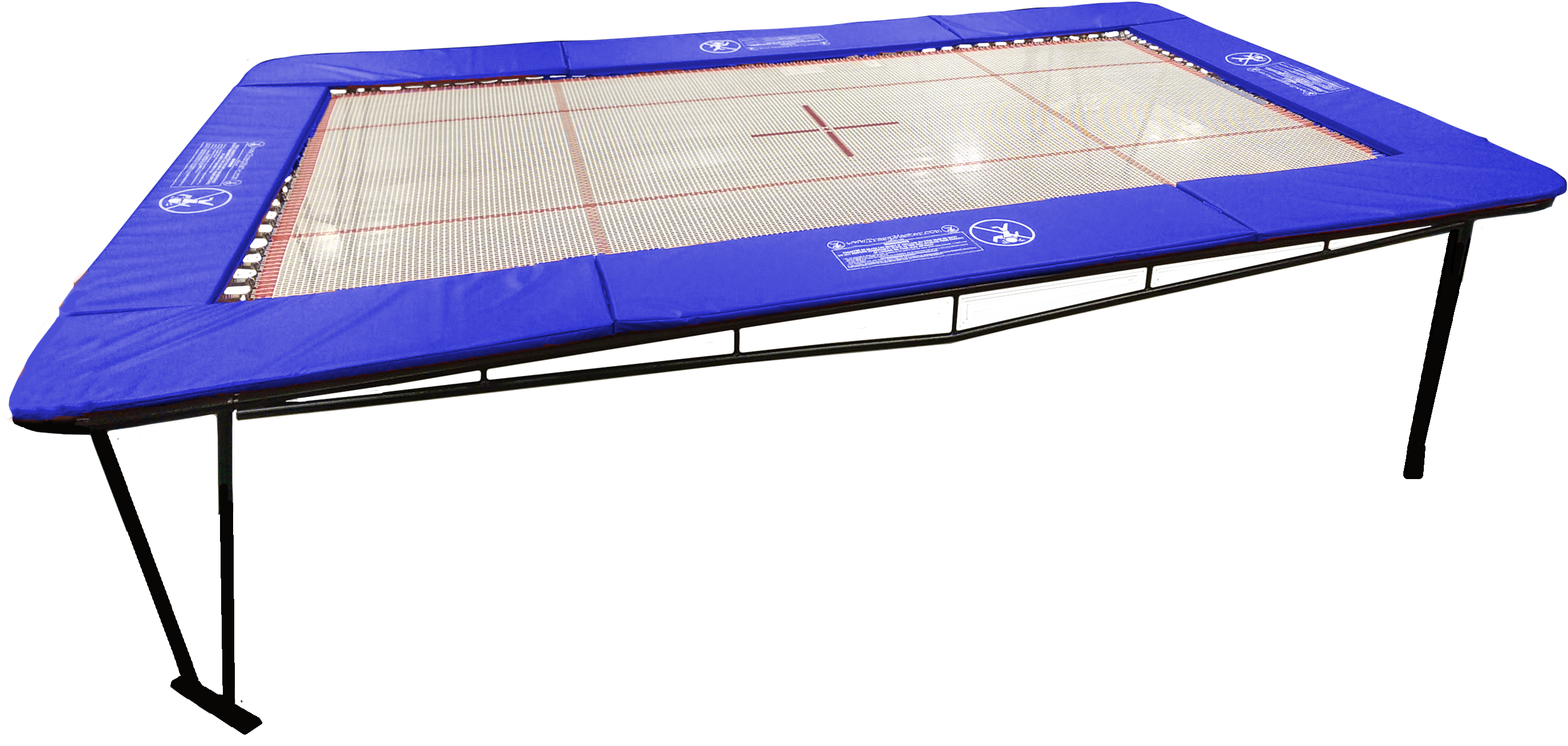 Get Trampoline Png - Trampoline 7 '* 14 With Poly Bed (2768x1324), Png Download