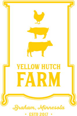 Cropped Yellow Hutch Farm Logo E1519850595295 1 - Stupell Industries Farm Fresh Daily Eggs' Textual Art (386x500), Png Download