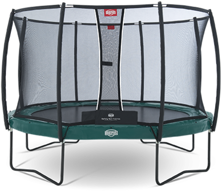 Berg Elite Trampoline Safety Net T- Series - Trampoline Png (598x450), Png Download