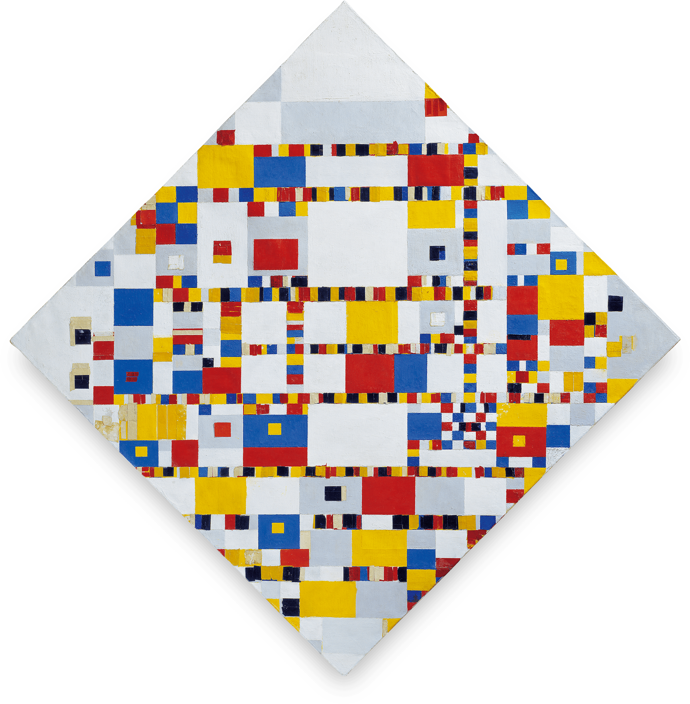 Victory Boogie Woogie, 1944 Piet Mondrian, - Piet Mondrian Victory Boogie Woogie 1944 (2600x2600), Png Download