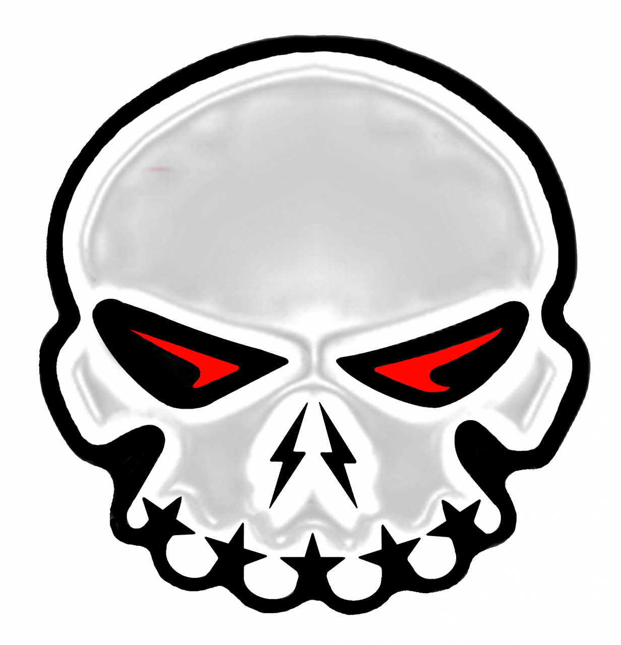 Skull With Trans Background - Victory Motorcycles Skull Logo (1232x1280), Png Download