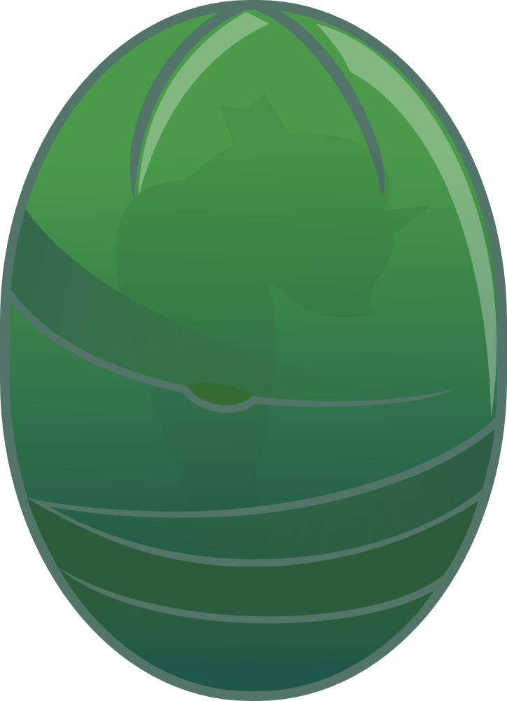 Matty4z, Changeling Egg, Egg, Fetus, No Pony, Resource, - Phone Button (724x1000), Png Download