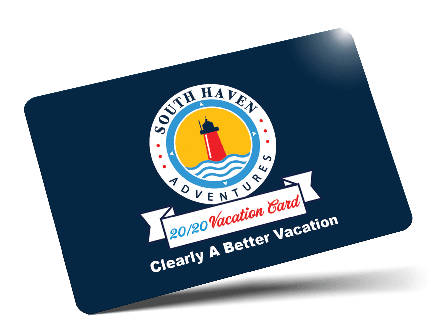 20/20 Vacation Card - South Haven Adventures (1792x1357), Png Download