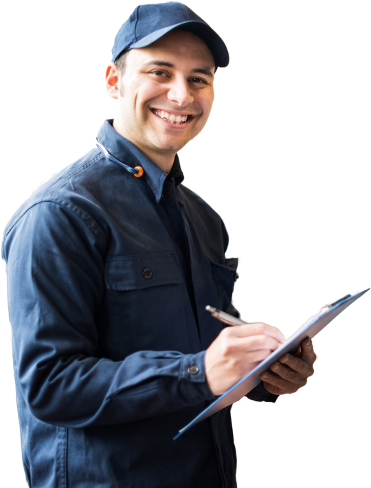 Bigstock Portrait Of A Mechanic At Work 86582732@2x - Standing (540x710), Png Download