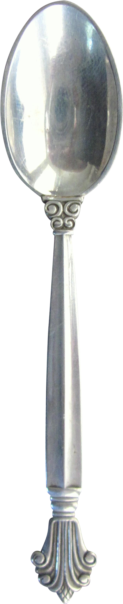 Spoon Vector Vintage - Georg Jensen (2048x2048), Png Download