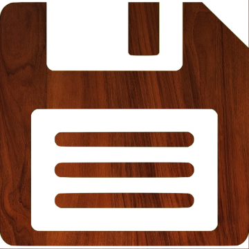 Save Wood Icon, Save, Saved, Keep Png And Psd - Portable Network Graphics (360x360), Png Download